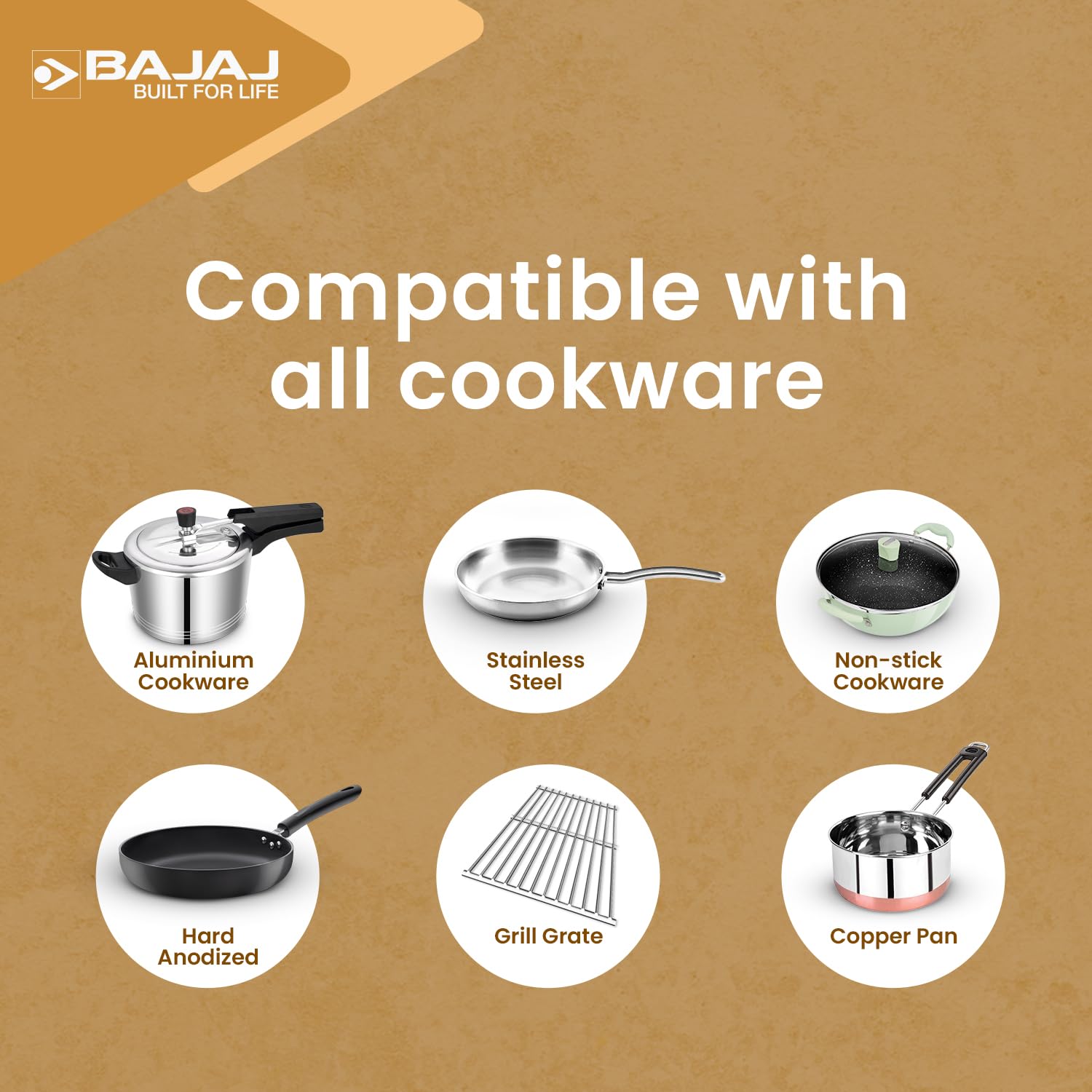 Bajaj IRX 220F Infrared Induction Cooktop